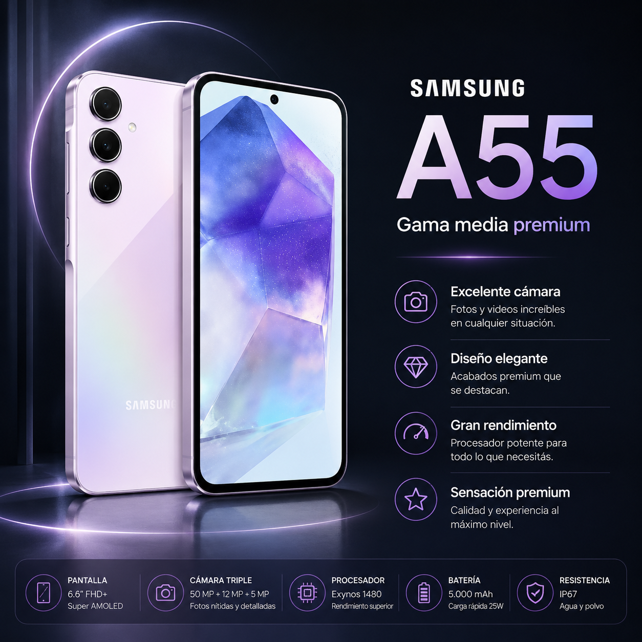 Samsung A55